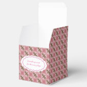 Pink-Cookie-Box Text anpassen Geschenkschachtel (Geöffnet)