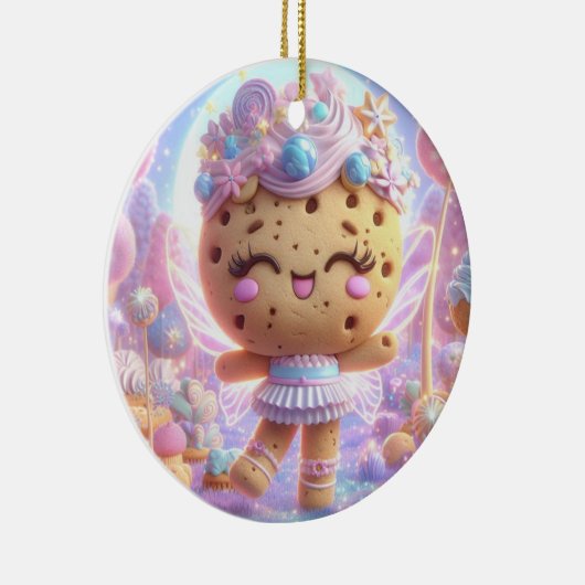 Pink Cookie Keramik Ornament (Rechts)