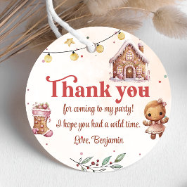 Pink Cookie Weihnachten Geburtstagsparty Gefallen  Geschenkanhänger