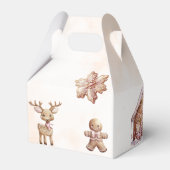 Pink Cookie Weihnachten Geburtstagsparty Geschenkschachtel (Rückseite)