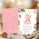 Pink Cookies Lebkuchen Oh Snap Baby Dusche Einladung