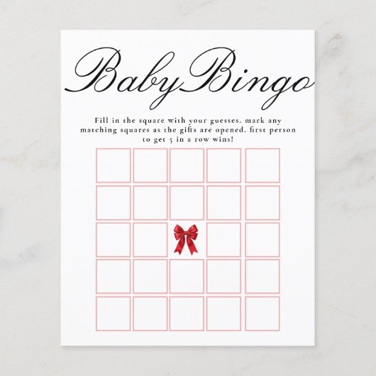 Pink Coquette Bow Baby Bingo Duschgel (Vorderseite)