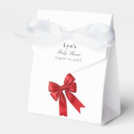 Pink Coquette Bow Baby Showbox Geschenkschachtel