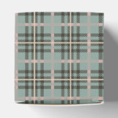 Pink Coquette Bow Bear Baby Shower Favor Box Geschenkschachtel (Oben)