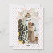 Pink Coquette Bow Preppy Nutcracker Weihnachten (Rückseite)