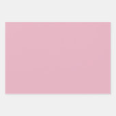 Pink Coquette Bow Weihnachtsbaum Wrapping Papier (Vorderseite 2)