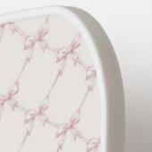 Pink Coquette Cottailcore Pickleball Paddle (Linke Seite)