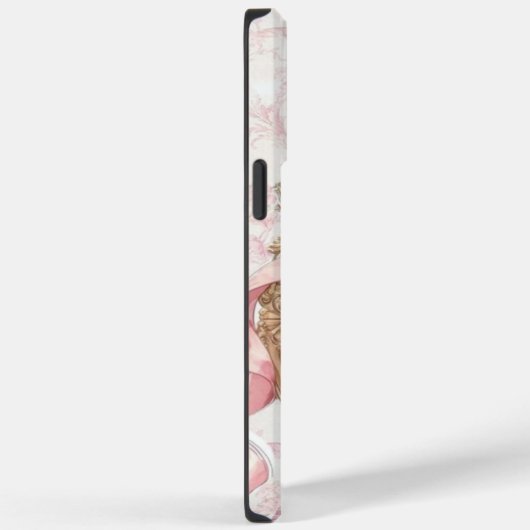 Pink Coquette iPhone Case - Feminine Softcore (Rückseite / Rechts)