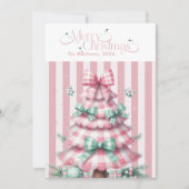 Pink Coquette Weihnachten (Vorderseite)