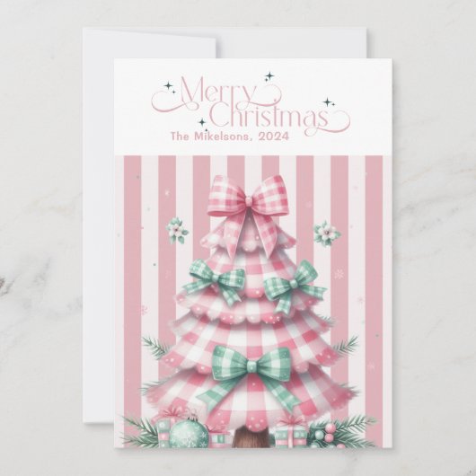 Pink Coquette Weihnachten (Vorderseite)