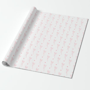 Pink Coquette Wrapping Paper Geschenkpapier