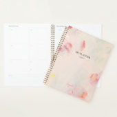 Pink & Coral Abstrakt floral Art Goal Planner Planer (Anzeige)