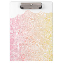 Pink Coral Elegante Artist Personalisierter Name