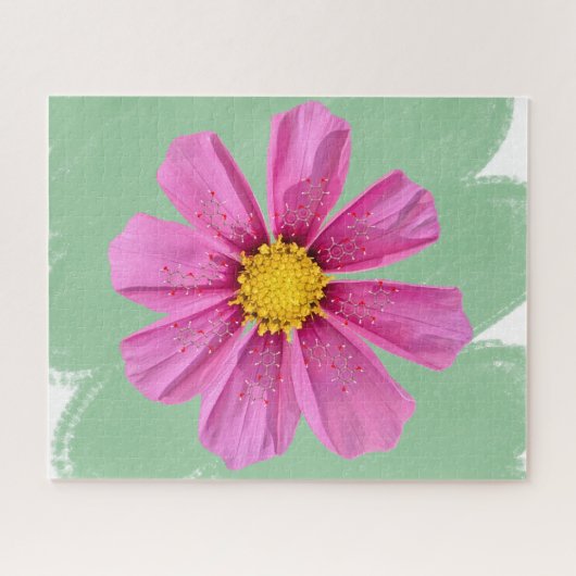 Pink Cosmos Blume Chemistry Puzzle (Horizontal)