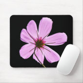 Pink Cosmos PNG Mousepad (Mit Mouse)