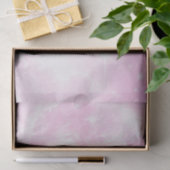 Pink Cotton Candy Clouds Starry Sky Birthday Party Seidenpapier (Geschenk)