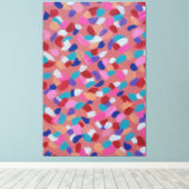 Pink Cotton Candy Leinwanddruck (Insitu (Holzboden))