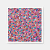 Pink Cotton Candy Serviette (Vorderseite)