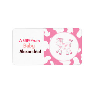 Pink Cow Farm Custom Labels / Stickers Adressaufkleber
