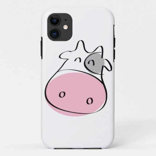 Pink Cow iPhone 5 Fall Case-Mate iPhone Hülle (Rückseite)