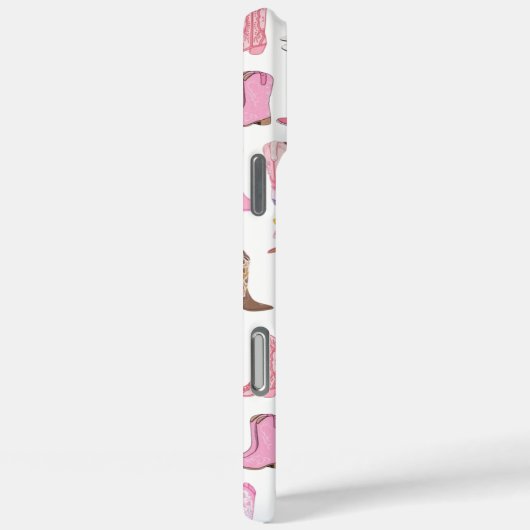 Pink Cowboy Boost Design Phone Case (Rückseite / Rechts)