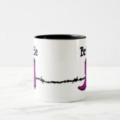 Pink Cowboy Boot Bride Tasse (Mittel)
