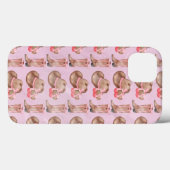 Pink Cowboy Hat and Boots Coquette Case-Mate iPhone Hülle (Rückseite (Horizontal))