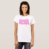 Pink Cowboy Kissen T-Shirt (Vorne ganz)