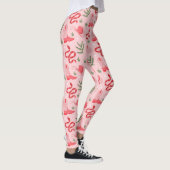 Pink Cowboy und Schlangen Muster Leggings (Rechts)