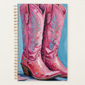 Pink Cowgirl Boots Planer (Vorderseite)