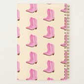 Pink Cowgirl Cowboy Boots Country Texas Ranch Planer (Rückseite)