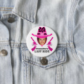 Pink Cowgirl Custom Foto Button (Beispiel)