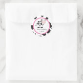 Pink Cowgirl Custom Stickers (Tasche)