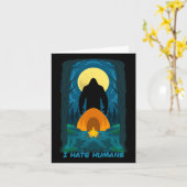 Pink Cowgirl Disco Cowboy Skeleton Karte (Gelbe Blume)