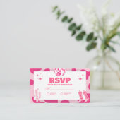 Pink Cowgirl Disco Werden Sie Mitglied bei uns UAW Begleitkarte (Stehend Vorderseite)