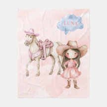 Pink Cowgirl Horse 00. Geburtstagsparty Geschenk