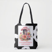 Pink Cowgirl Nashville Let's Go Girls Bachelorette Tasche (Vorderseite)