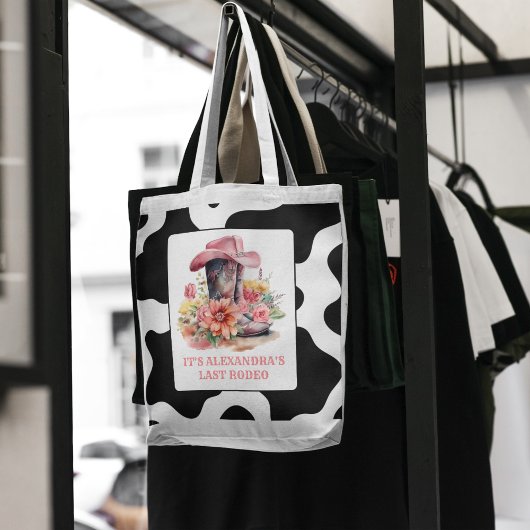 Pink Cowgirl Nashville Let's Go Girls Bachelorette Tasche