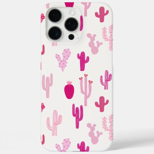 Pink Cowgirl Pattern Case-Mate iPhone Hülle (Rückseite)