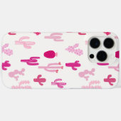 Pink Cowgirl Pattern Case-Mate iPhone Hülle (Rückseite (Horizontal))