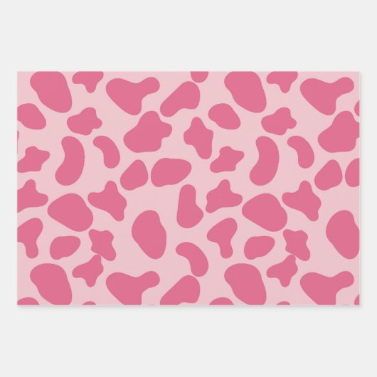 Pink Cowgirl Pattern Geschenkpapier Set (Vorderseite 3)