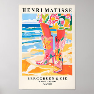 Pink Cowgirl Print, Dopamin Deco, Boho A Poster