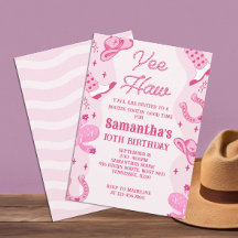 Pink Cowgirl Rodeo Birthday