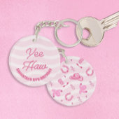 Pink Cowgirl Rodeo Birthday Schlüsselanhänger