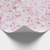 Pink Cowhide Printverpackung Geschenkpapier (Ecke)