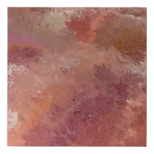 Pink Crackle Abstrakte Leinwand