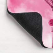 Pink Crane Mousepad (Ecke)