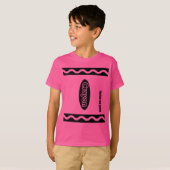 Pink Crayon Box Halloween-Party Group Kostüm T-Shirt (Vorne ganz)