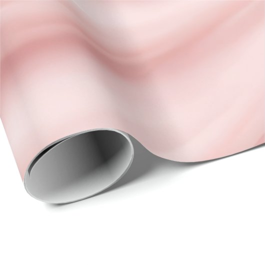 Pink Cream Abstract Design Geschenkpapier (Rolleneckpunkt)