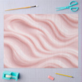 Pink Cream Abstract Design Seidenpapier (Basteln)